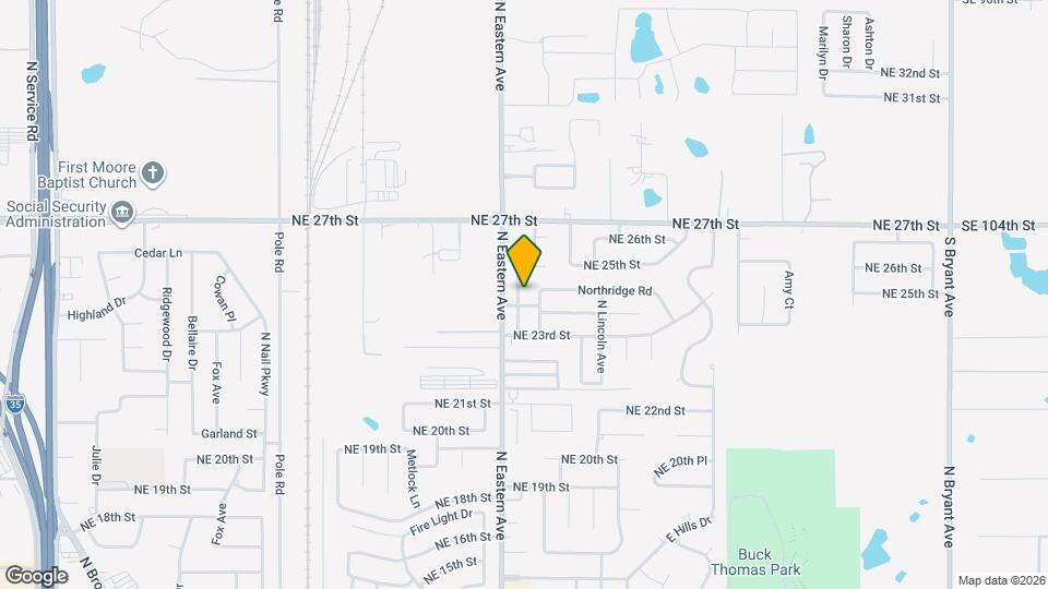 2504 Thomas Dr Map and Location Details