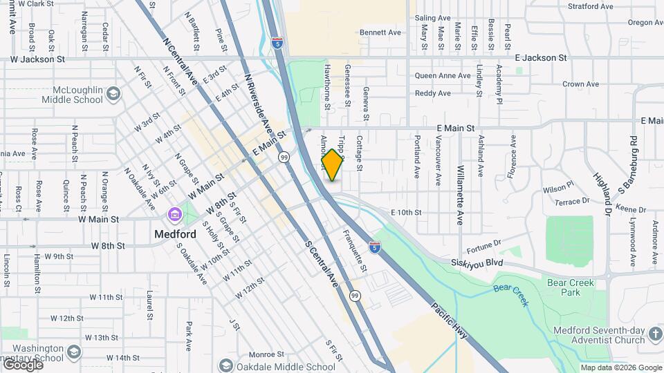 616-618 E 9th St Map and Location Details