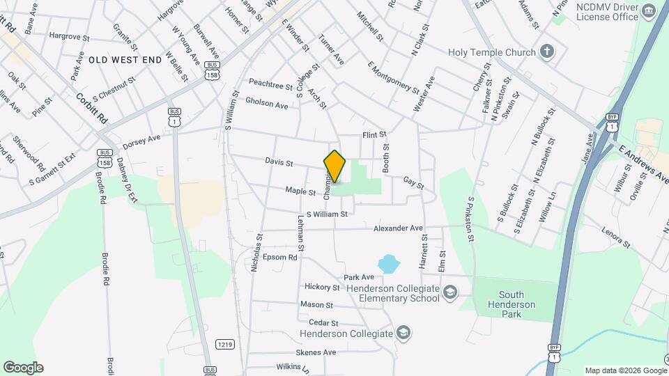 939 Lucy St Map and Location Details