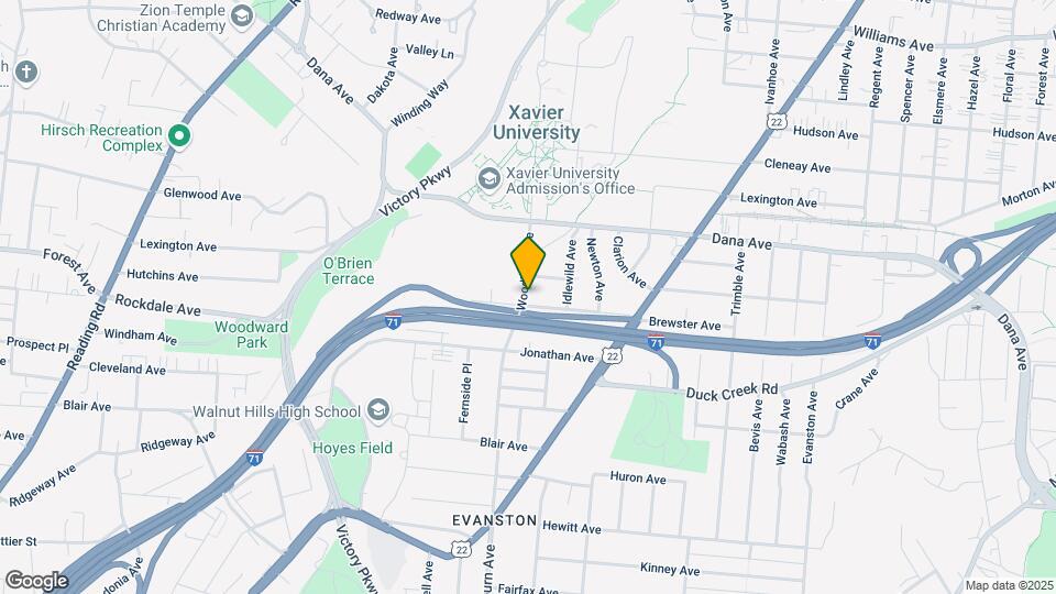 1600 Brewster Ave Mapa y Detalles de la Ubicación