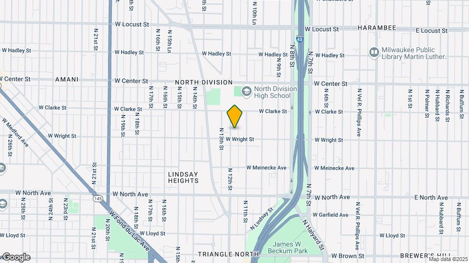 2516-2518-2518 N 12th St Mapa y Detalles de la Ubicación