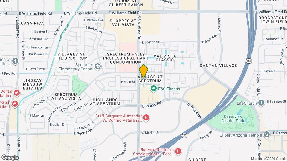 2850 S Brett St Map and Location Details