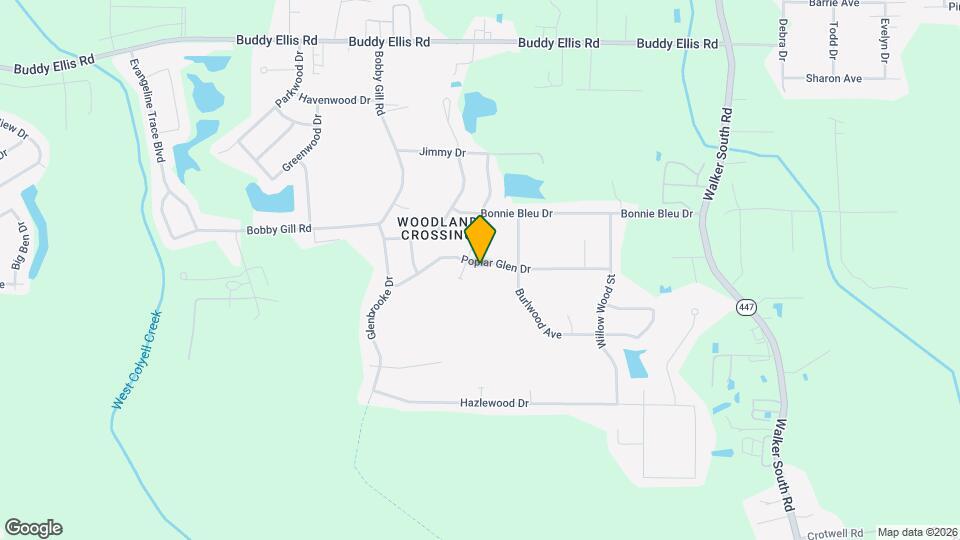 26286 Poplar Glen Dr Map and Location Details
