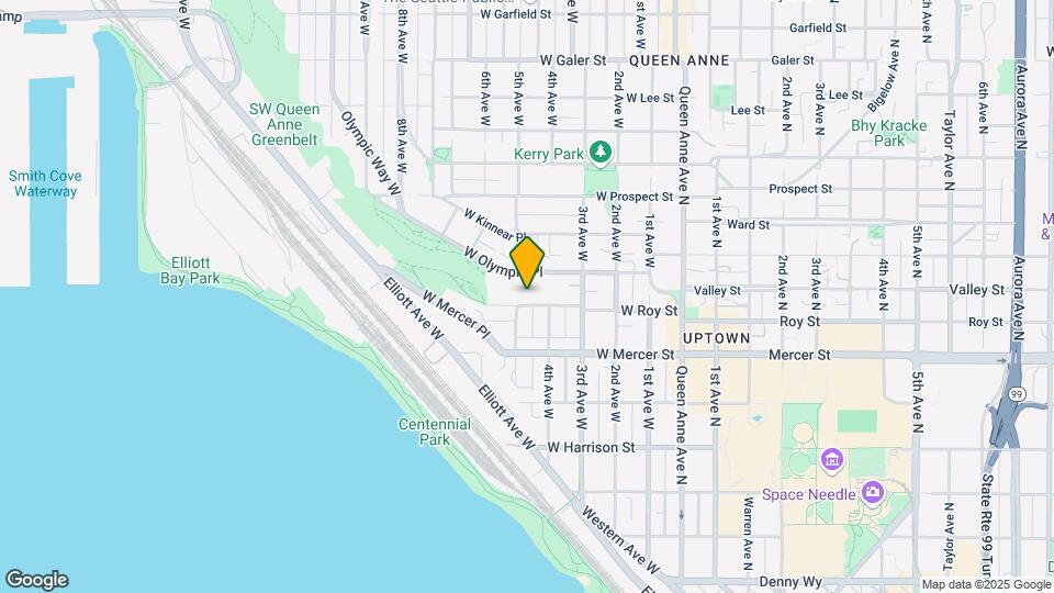 Kinnear Park Condominium Map and Location Details
