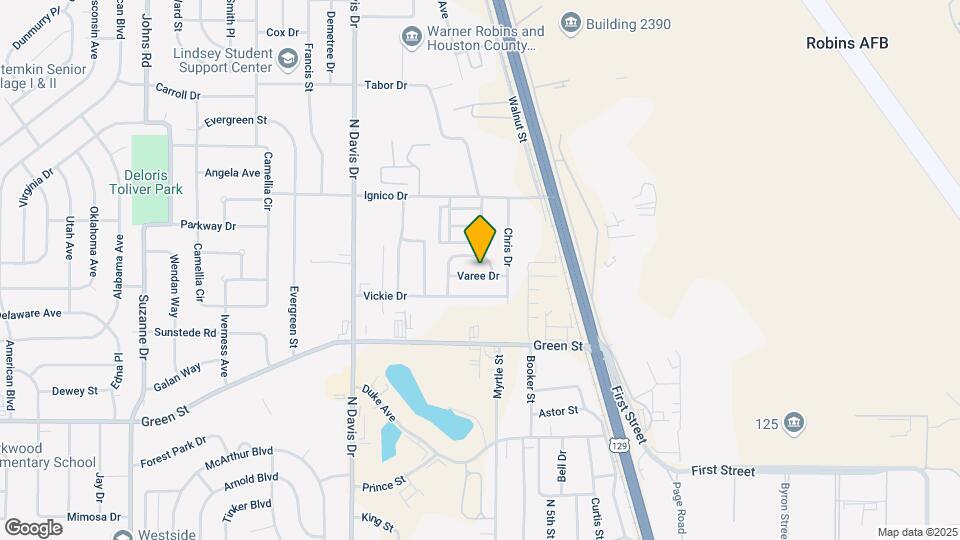 102 Varee Dr Map and Location Details