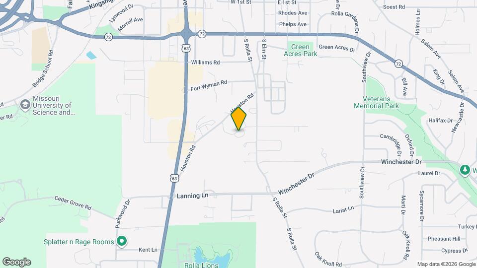 307 W Christy Dr Map and Location Details