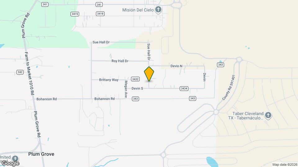 1906 County Rd 3434N Map and Location Details