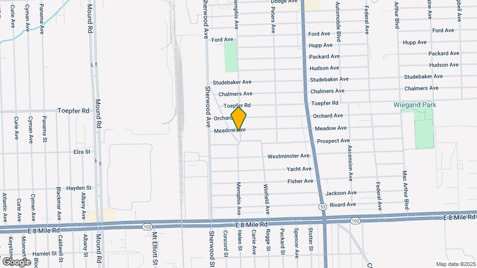 6828 Meadow Ave Map and Location Details
