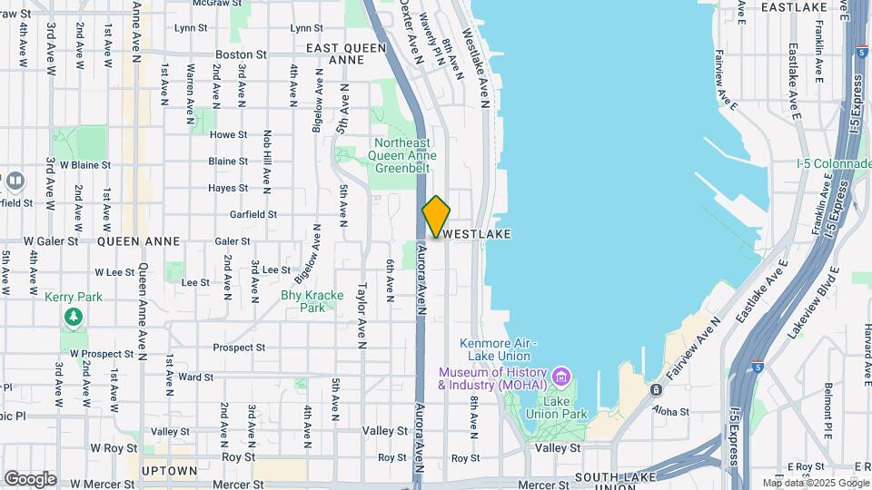 701 Galer St, Unit 301 Mapa y Detalles de la Ubicación
