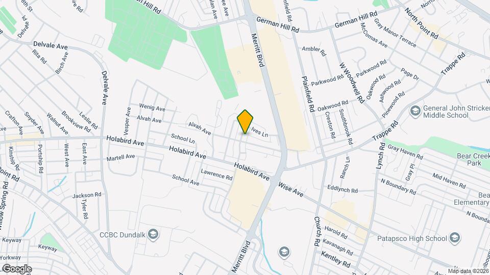 1629 Searles Rd Mapa y Detalles de la Ubicación