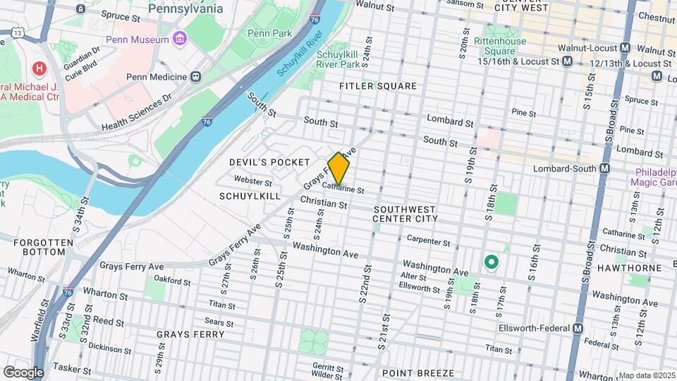 2328 Catharine St Map and Location Details