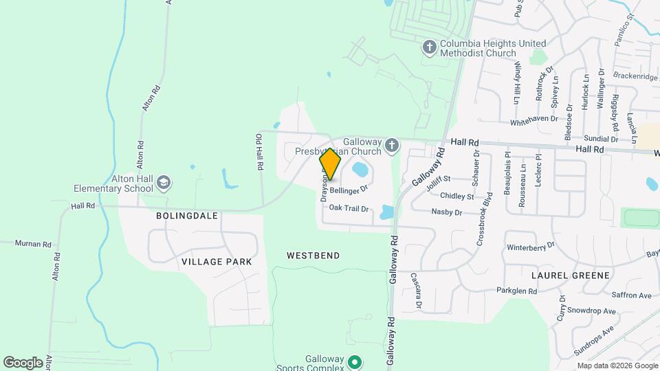 6370 Bellinger Dr Map and Location Details