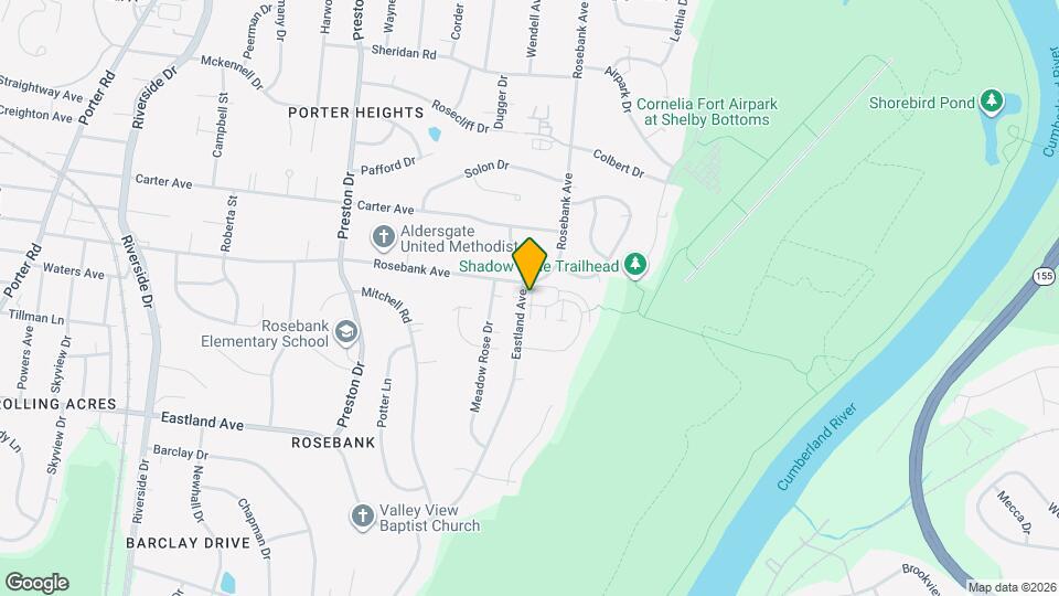 2818 Eastland Ave Map and Location Details