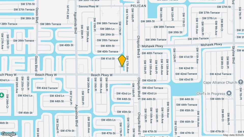 4131 SW 17th Pl Mapa y Detalles de la Ubicación
