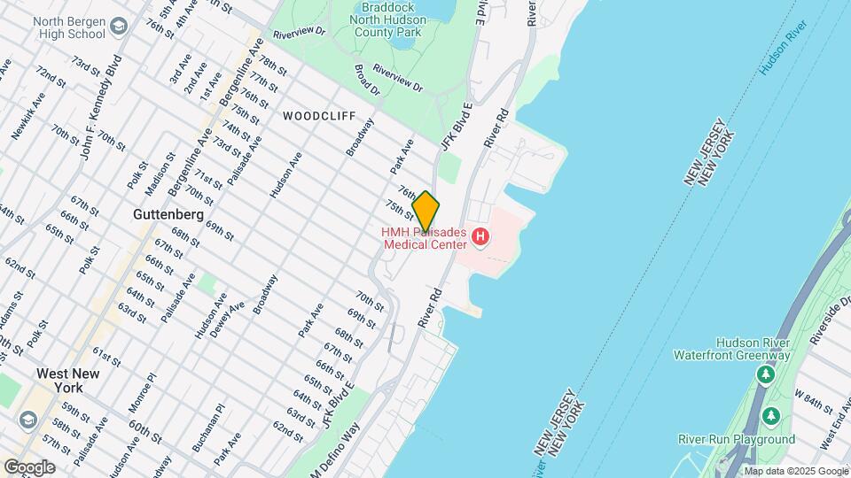 7435 JFK Blvd E Mapa y Detalles de la Ubicación