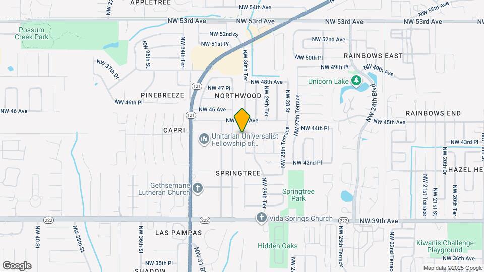4402 NW 30th Ter Map and Location Details