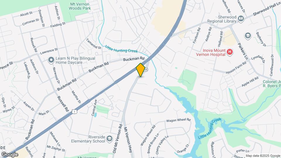 8145 Mount Vernon Hwy Map and Location Details