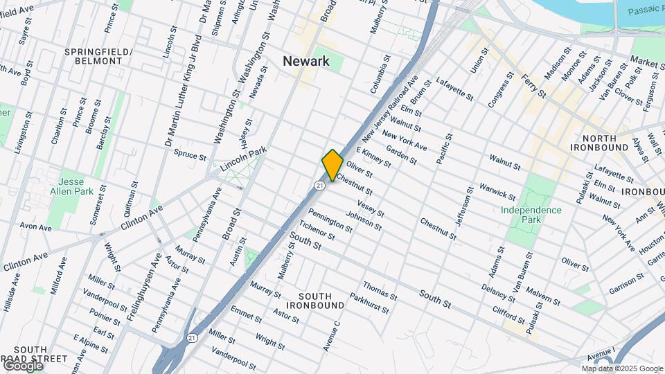 255-257-257 New Jersey Railroad Ave Map and Location Details