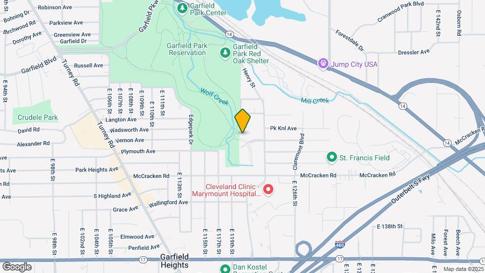 11915 Andover Blvd Map and Location Details
