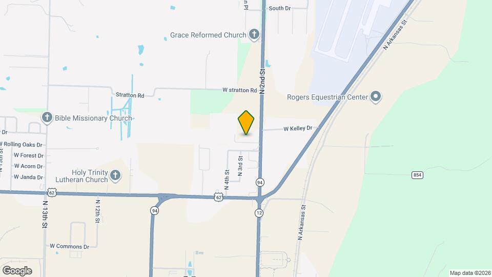 2814 N 2nd St Map and Location Details