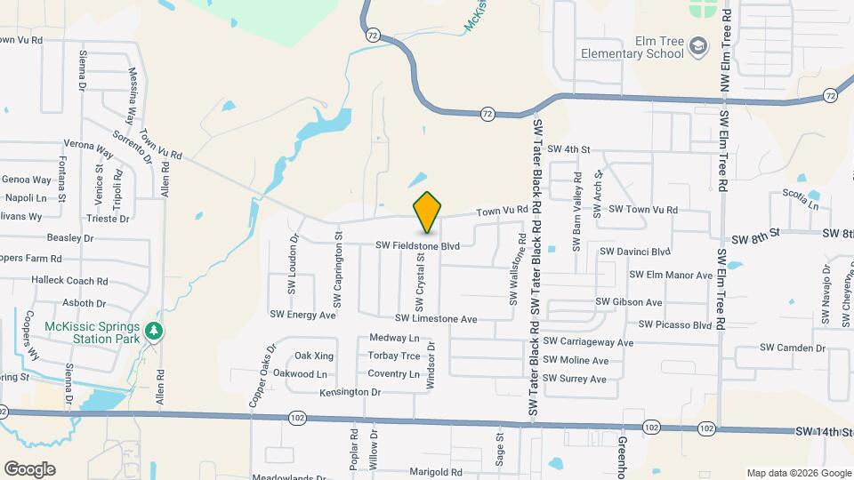 4404 SW Fieldstone Blvd Map and Location Details