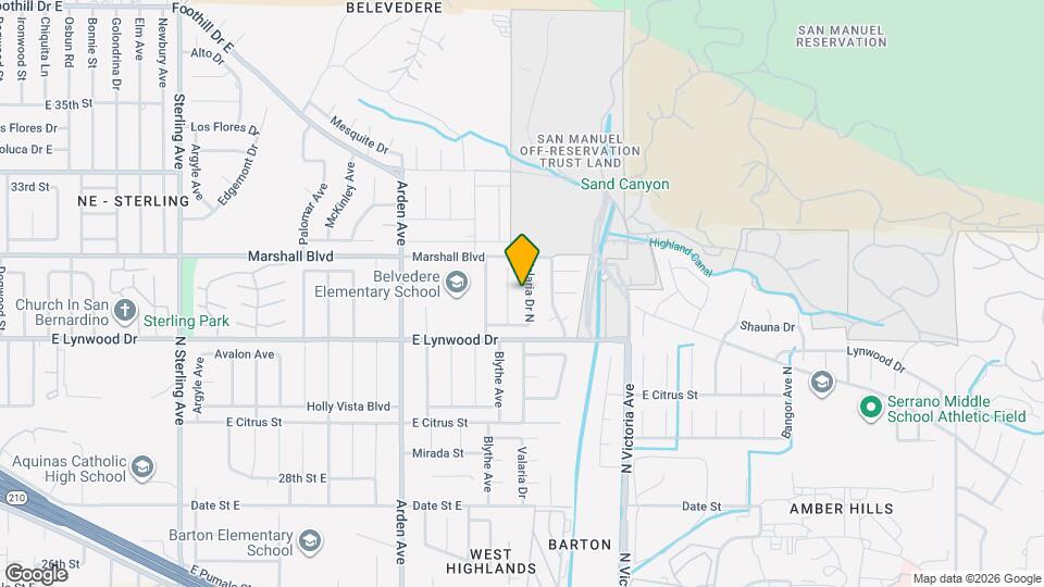 3154 Valaria Dr N Map and Location Details