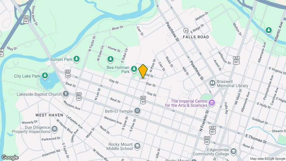 916 Star St Map and Location Details