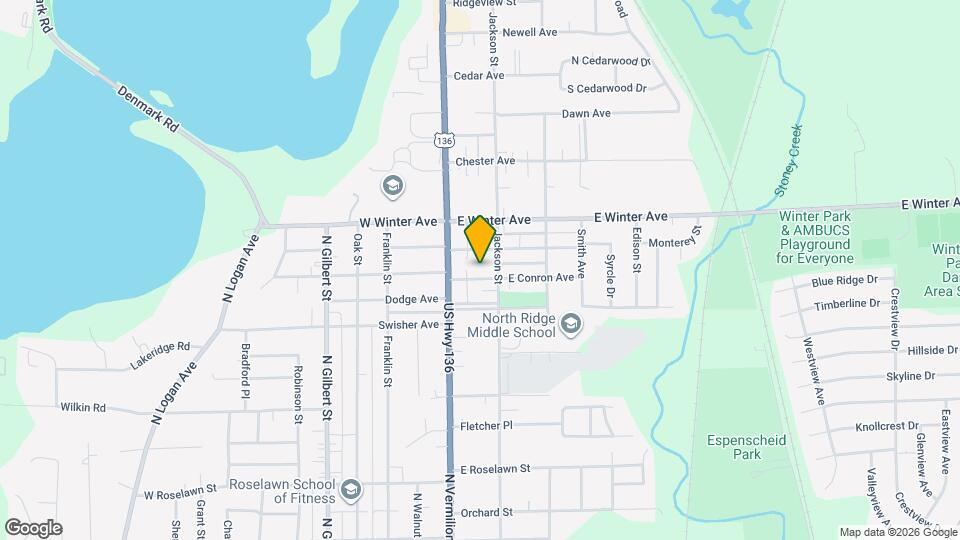 115 E Conron Ave Map and Location Details