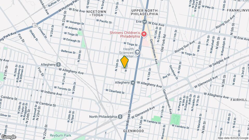 3244 N 15th St Map and Location Details