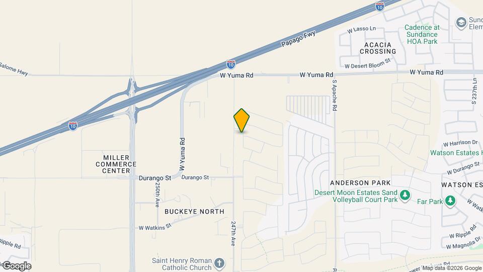 1692 S 246th Ln Map and Location Details