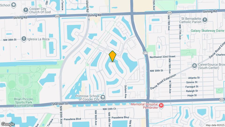 3351 NW 82nd Way Map and Location Details