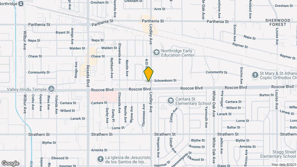 18108 Schoenborn St Map and Location Details