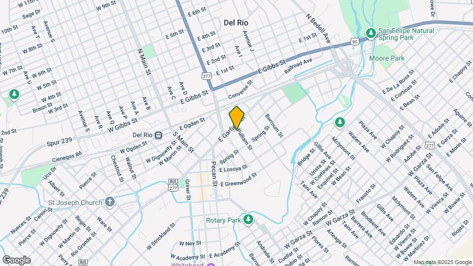 305 Pulliam St Map and Location Details