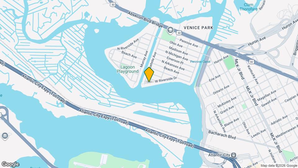 1658 W Riverside Dr Mapa y Detalles de la Ubicación