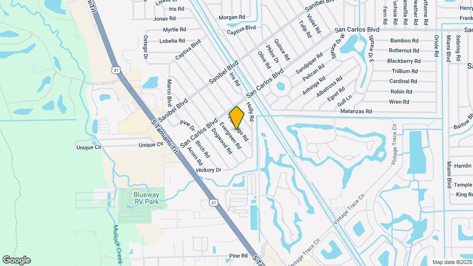 19058 Flamingo Rd Map and Location Details