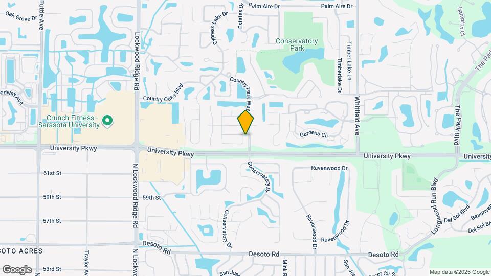 8427 Brandeis Cir E Map and Location Details