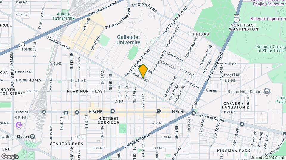 1169 Morse St NE Map and Location Details