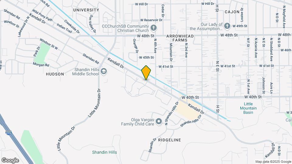 1265 Kendall Dr Map and Location Details