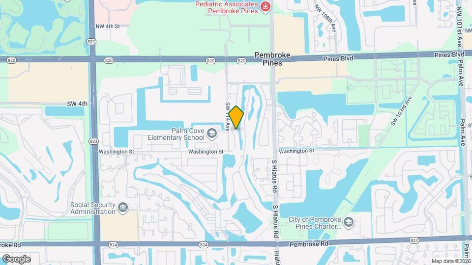 711 SW 113th Way, Unit 103 Map and Location Details