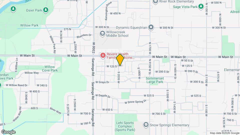 149 S 2035 W Map and Location Details