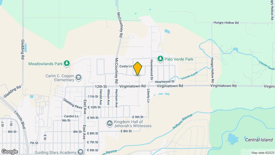 611 Aspen Meadows Way Map and Location Details