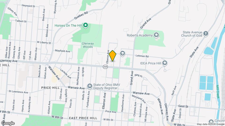 1217 Purcell Ave Mapa y Detalles de la Ubicación