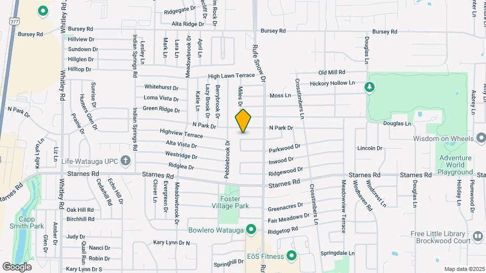 6625 Fair Oaks Dr Map and Location Details