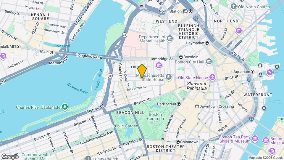 63 Anderson St Map and Location Details