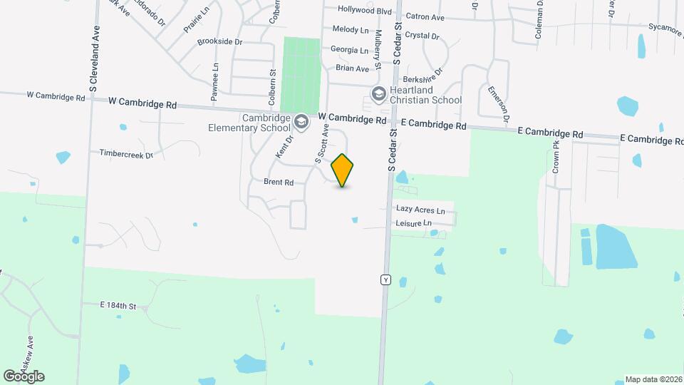 1009-1015-1015 Cambridge Meadows Ct Map and Location Details