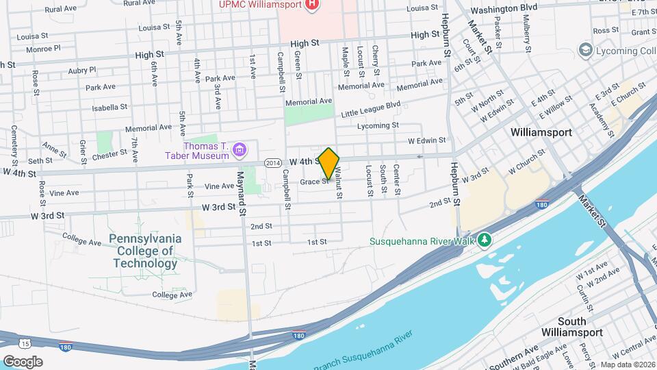 711 Grace St Mapa y Detalles de la Ubicación