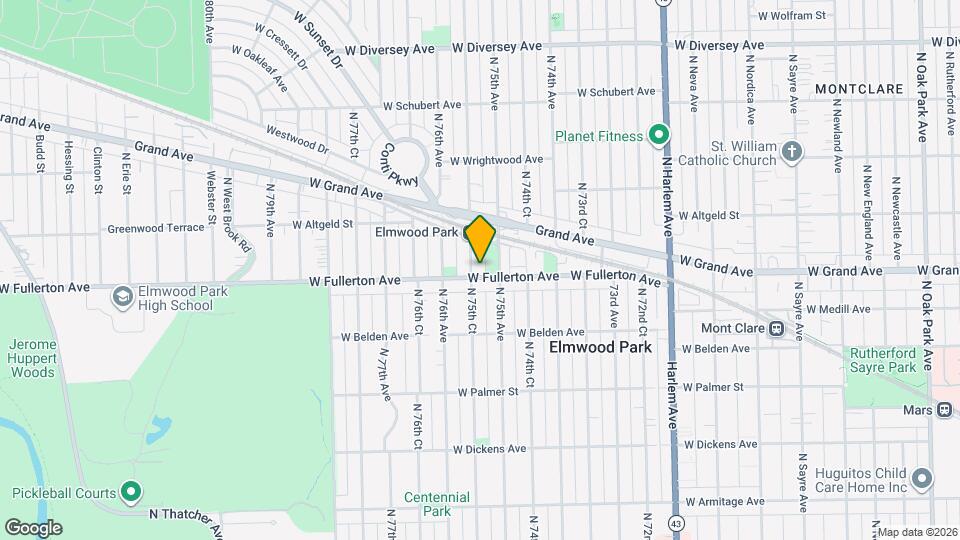 2403 N 75th Ct, Unit A Map and Location Details