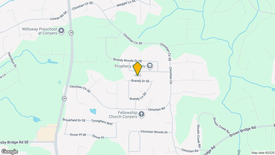 1850 Brandy Dr SE Mapa y Detalles de la Ubicación