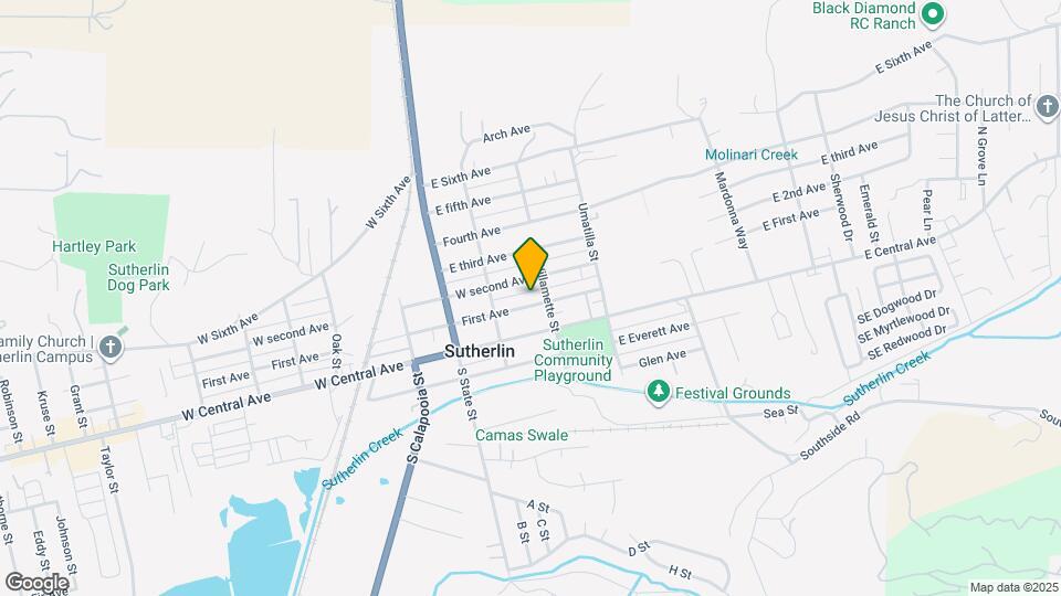 277 E First Ave Map and Location Details