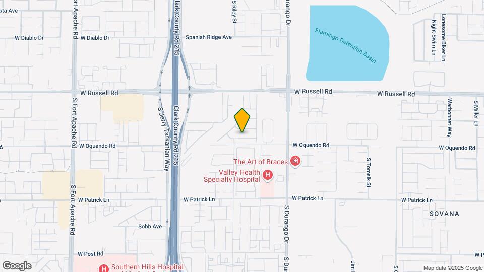 8768 Rio Andir Ave Map and Location Details